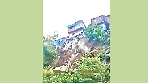 Landslide in Bhandup