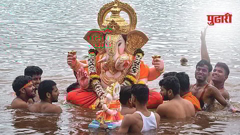 Ganesh visarjan