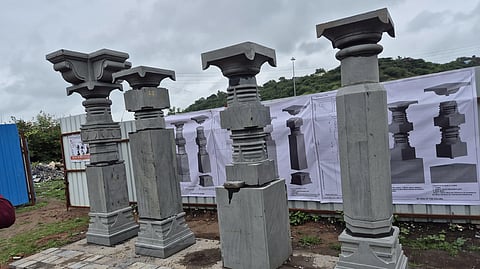 Tuljabhavani Temple Garbhagriha Reconstruction