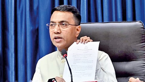 Chief Minister Dr. Pramod Sawant