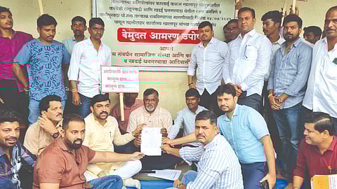 Khadai Dhangarwadi road project