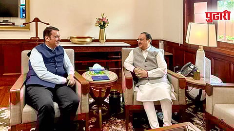 Devendra Fadnavis Delhi visit |