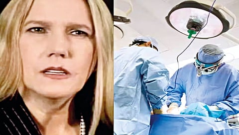 Woman who 'died on operating table' explains what she saw after death