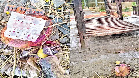 bizarre-rituals-at-kur-crematorium-papers-doll-coconut-found