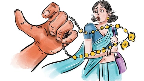 सोनसाखळी चोर / Gold chain thief