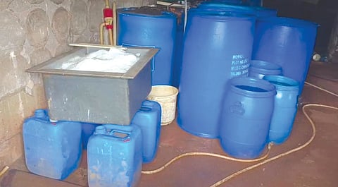 Mahad chemical company raid