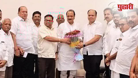 Rahul Patil joins Ajit Pawar