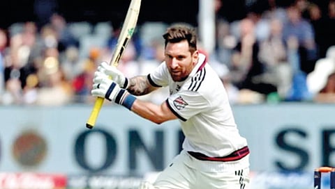 Will Lionel Messi play a cricket match in Mumbai