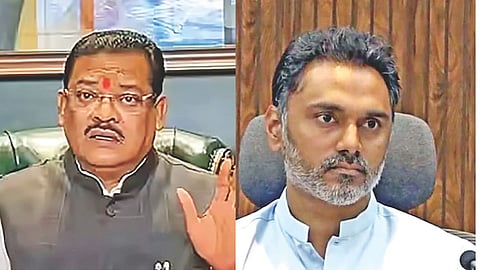 Maharashtra political row