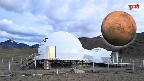 ISRO HOPE mission Mini Mars at Ladakh