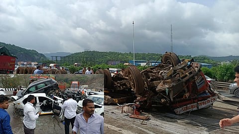 Bor Ghat heavy traffic issue