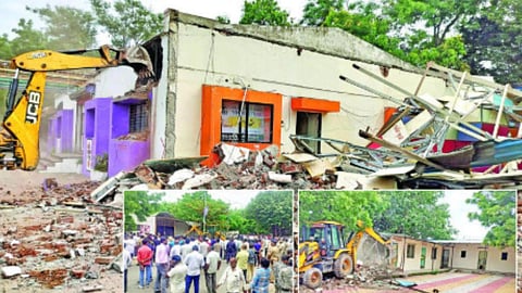 Sambhajinagar Encroachment Campaign