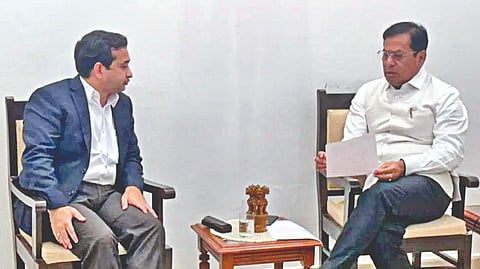 Nitesh Rane Meeting Central Minister