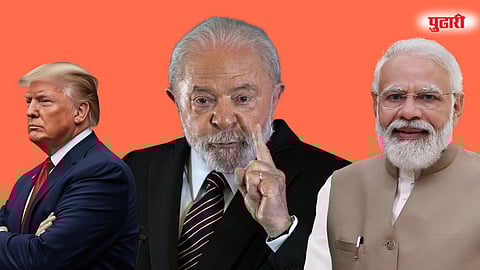 Trump - Lula - Modi