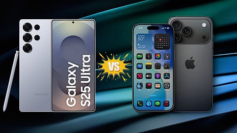 iPhone 17 Pro Max VS Samsung S25 Ultra