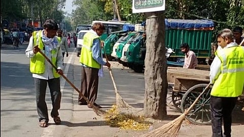 Sanitation workers contract reduction