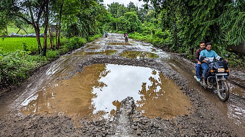Gorhephata to Khanivli road condition