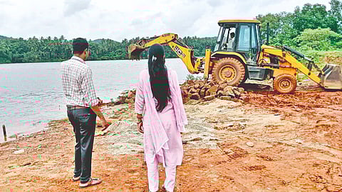 Illegal Sand Mining Action