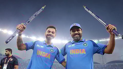 virat kohli - rohit sharma