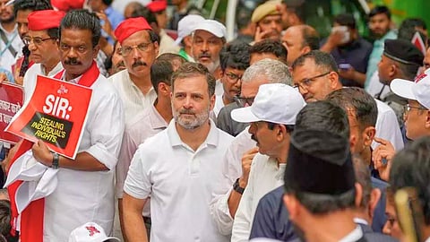 Opposition protest Delhi