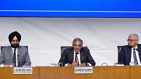 ECI Gyanesh Kumar Press conference