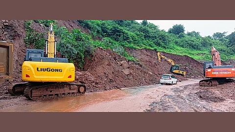 Amba Ghat Road Reopened