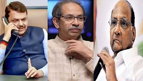 CM calls Sharad Pawar and Uddhav Thackeray for Vice Presidential election