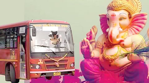 ST bus Ganeshotsav