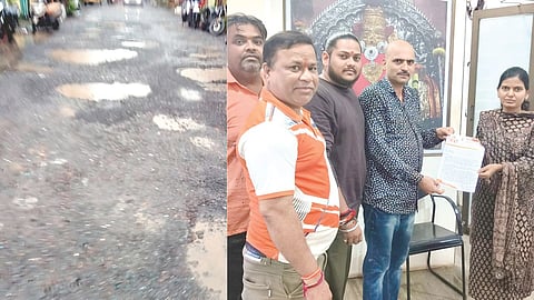 Pali Ashtavinayak potholes