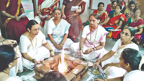 Women priests in Ganeshotsav