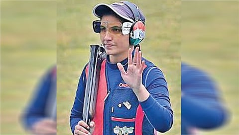 Neeru Dhande Wins Gold in Women’s Trap at Asian Shooting Championship