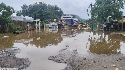 Bhamragad waterlogging