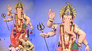 image of Ganesh Galli Lalbaug Mumbai Cha Raja
