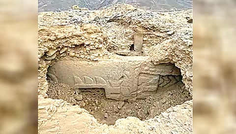 3000 year old mural discovered in peru