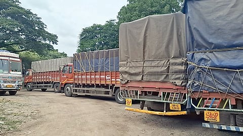 Tobacco trucks seized