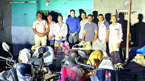 Paithan Dabharul ganja raid