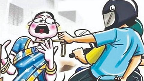 Satara chain snatching |