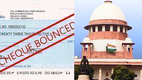 Cheque bounce case