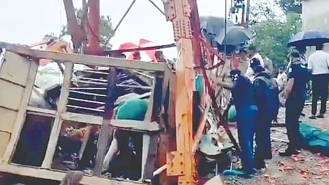 Pavagadh cable car accident |