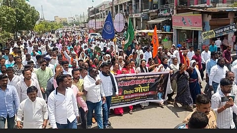 Ambajogai demand death penalty accused