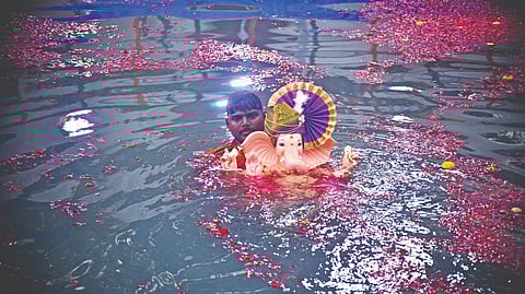 Eco friendly Ganesh festival