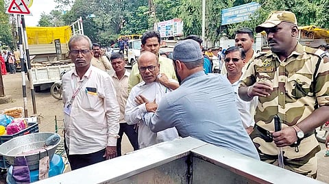 Action against encroachments in Ichalkaranji