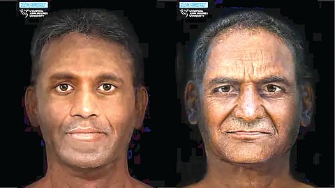 2500 years ago two south indian men reconstructed