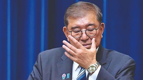 Shigeru Ishiba Resignation