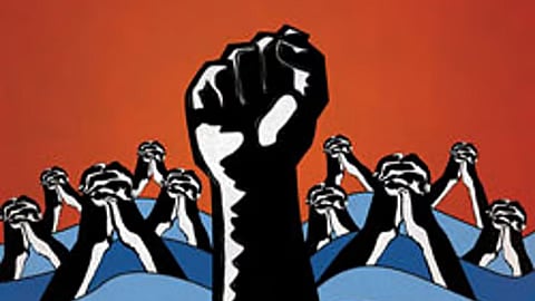 Thane News: कंत्राटी कामगारांचे दिवाळीच्या दिवशी आंदोलन