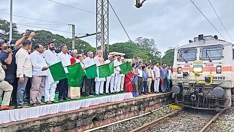 रेल्वे राज्यमंत्री व्ही. सोमण्णा : बेळगाव, खानापुरात विकासकामांचे भूमिपूजन