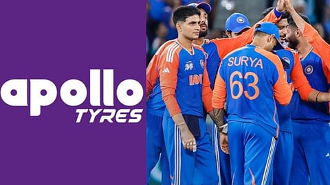 Apollo Tyres become new Indian cricket team’s jersey sponsor