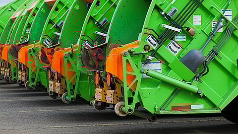 high-tech garbage collection