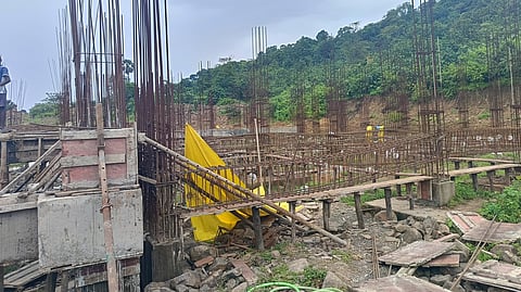 Khanivade hospital construction