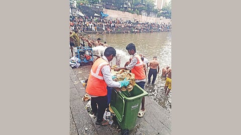 BanGanga lake cleaned